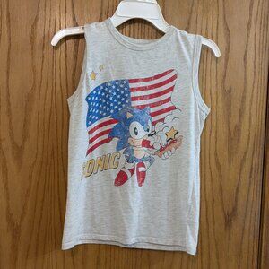 Boys XL Sonic Americana Tank Top
